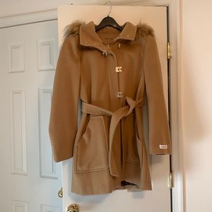 3/4 length Calvin Klein wool jacket.